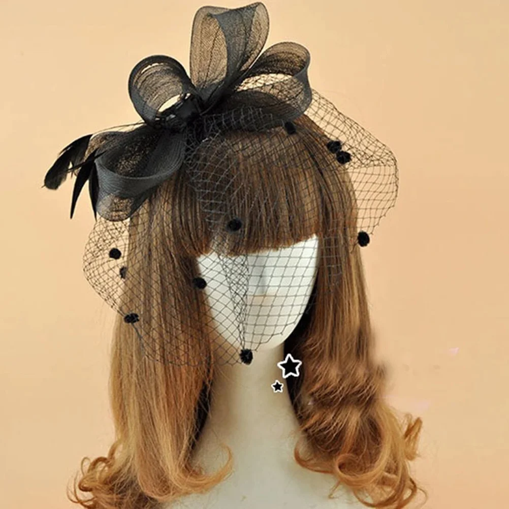 المعاوضة مشبك شعر قابل للتعديل الفاسناتور عقال للنساء شبكة الشعر التبعي ملابس الحفلات قطع زينة القبعات