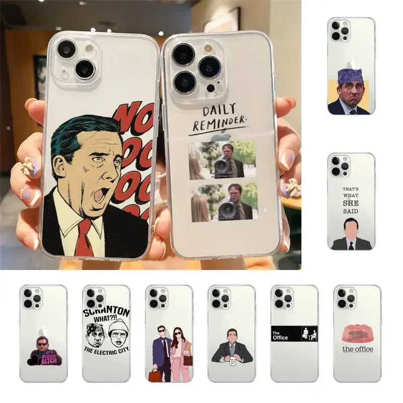 Michael Scott The Office Phone Case For Iphone 14 15 16  Plus X Xr Xs 11 12 13 Mini Mobile Iphones 14 Pro Max Case