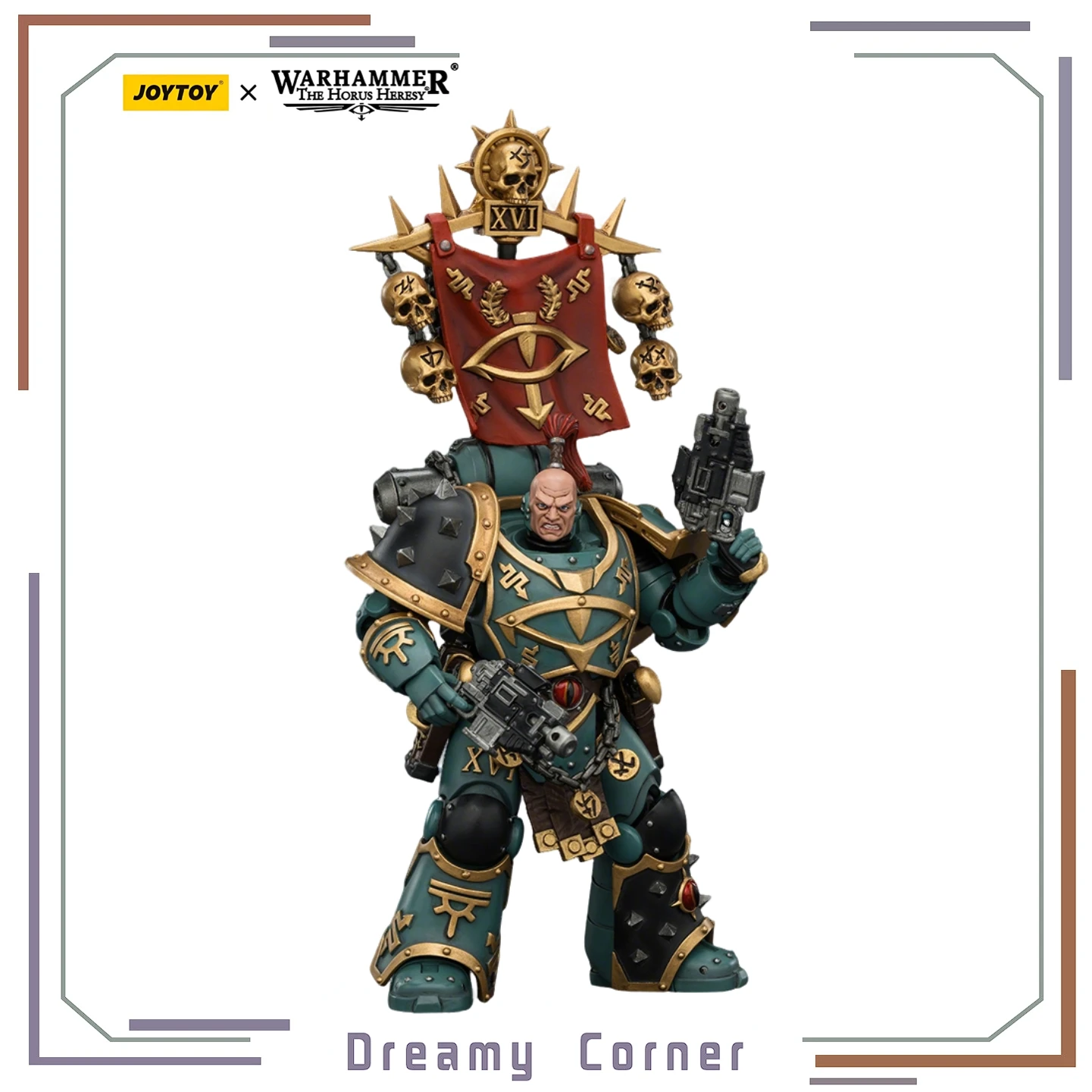 

Предзаказ: JOYTOY Warhammer 40K Sons of Horus Vheren Ashurhaddon Master of The True Sons with The Ax Serpentis 1/18 Аниме-фигурка