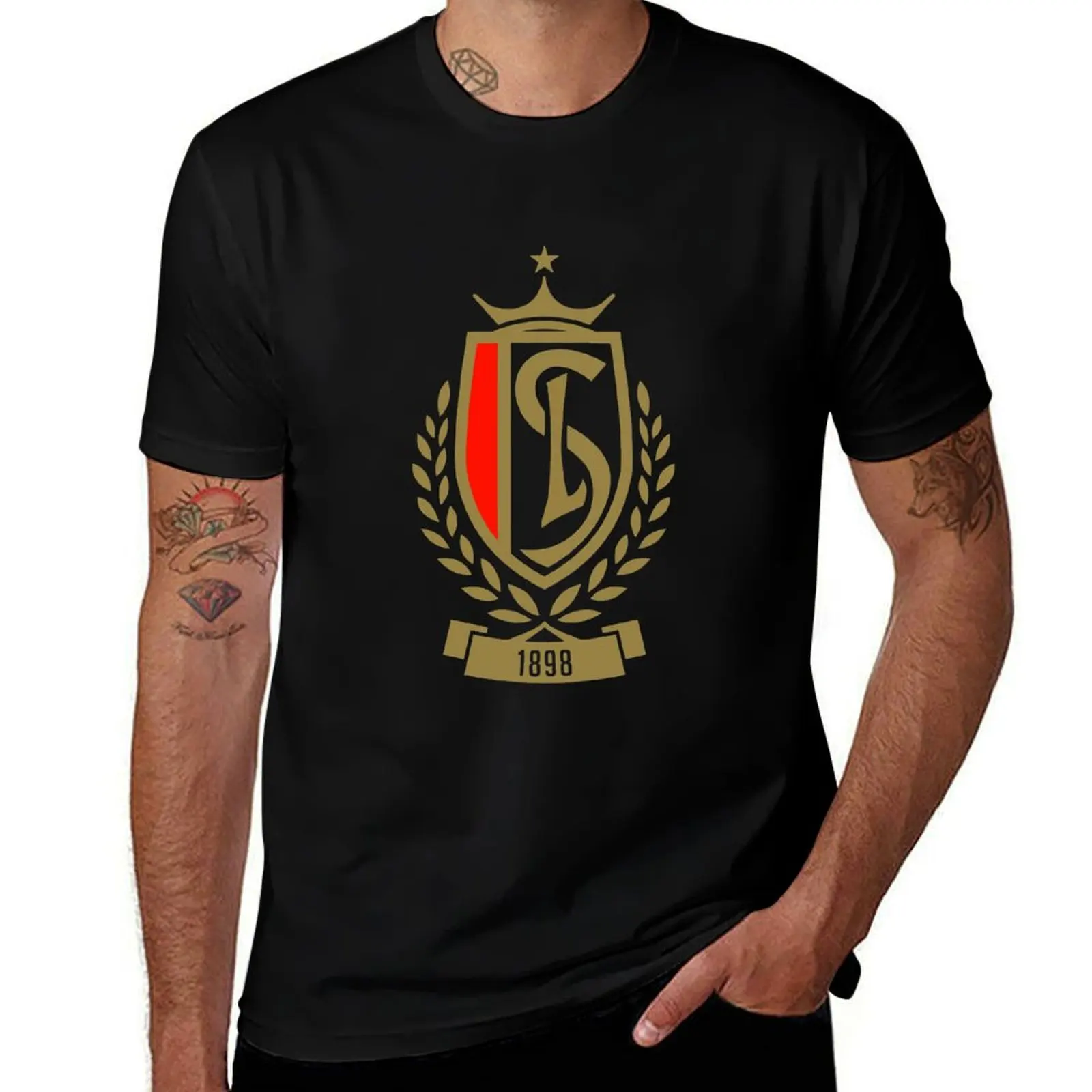 

Standard Liege Logo T-Shirt t shirts for man pack white t shirts for man slim fit T-Shirt