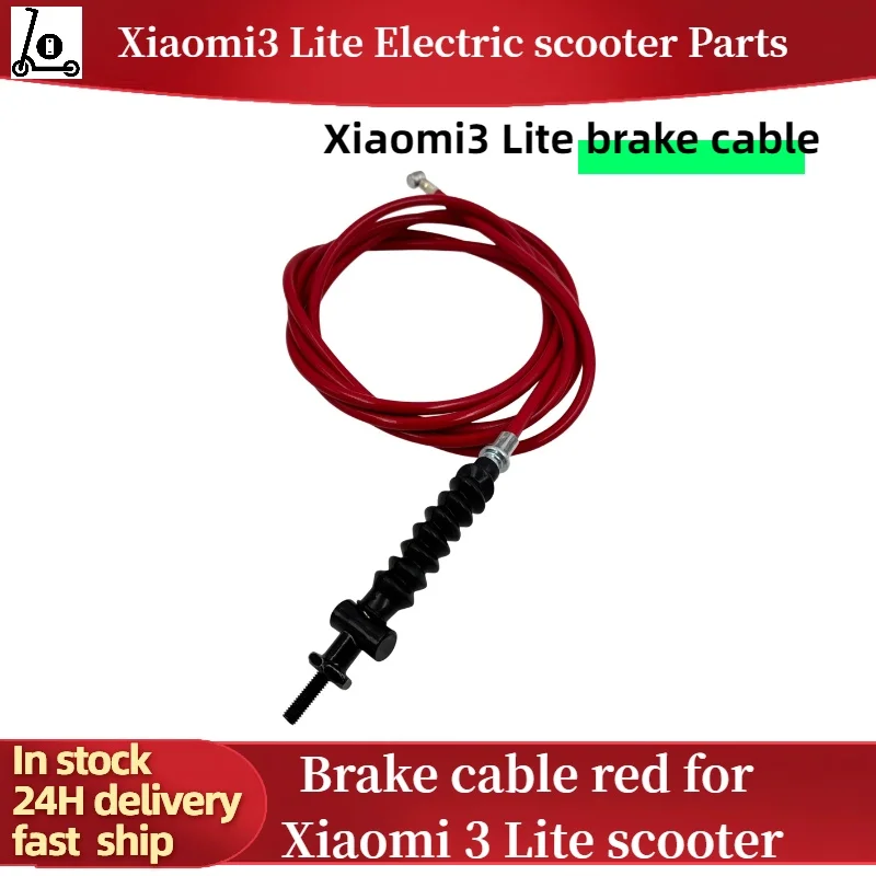 

Brake Cable For Xiaomi 3 Lite Electric Scooter Brake Wire Line Red Tube Length 195cm Kickscooter Parts