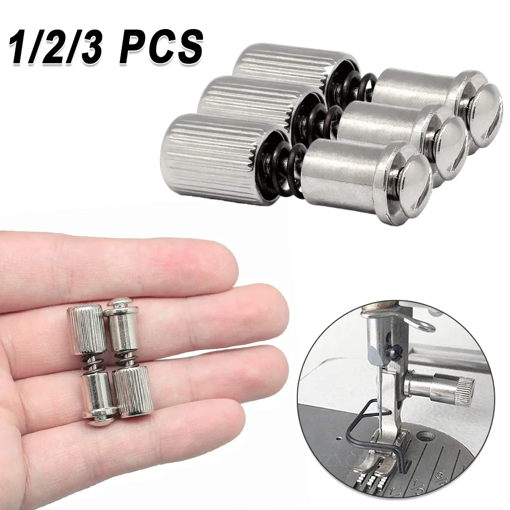 

1/2/3 PCS Universal Presser Foot Quick Easy Change Screw Auxiliary Upper Feet Device For Industrial Sewing Machine Accessories