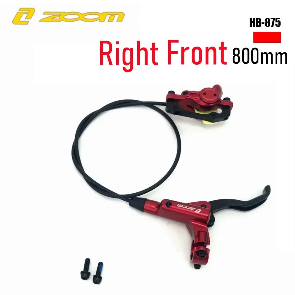 ZOOM HB875 MTB Fiets Hydraulische Schijfrem Set 800/1400mm Links Voor/Rechts Achter Mountainbike oliedruk - afbeelding 1