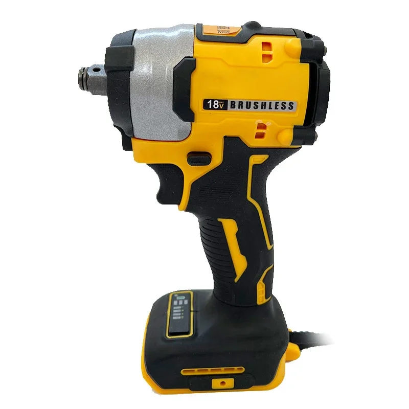 Fit Dewalt DCF922 Brushless Impact Wrench 610N.m Cordless Driver Large Torque Variable Speed Electric Wrench Rechargeable Tools