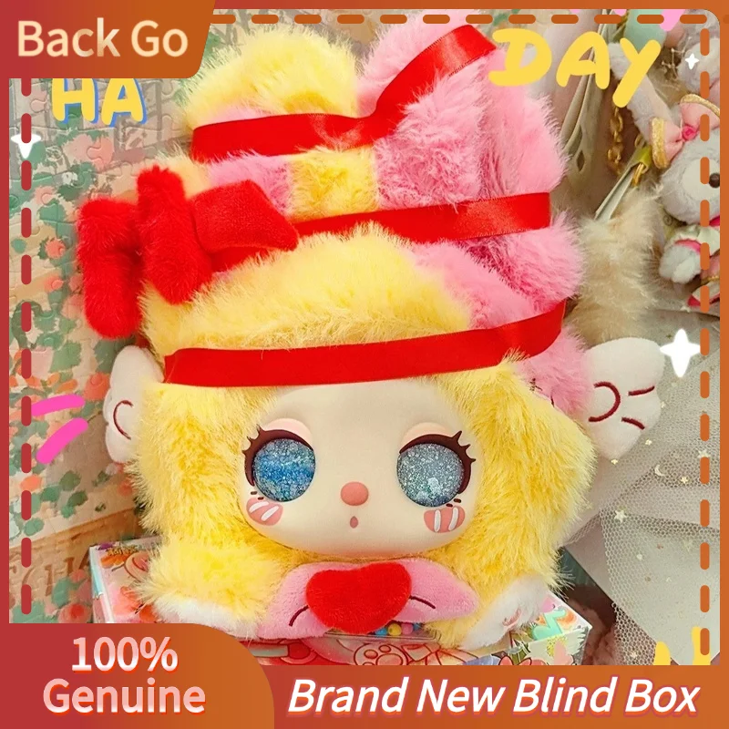 

100% оригинал Liila Lucky Cat Liila's Marshmallow Bunny Bag Series слепая коробка виниловые куклы для лица милая сумка через плечо Mystery Box