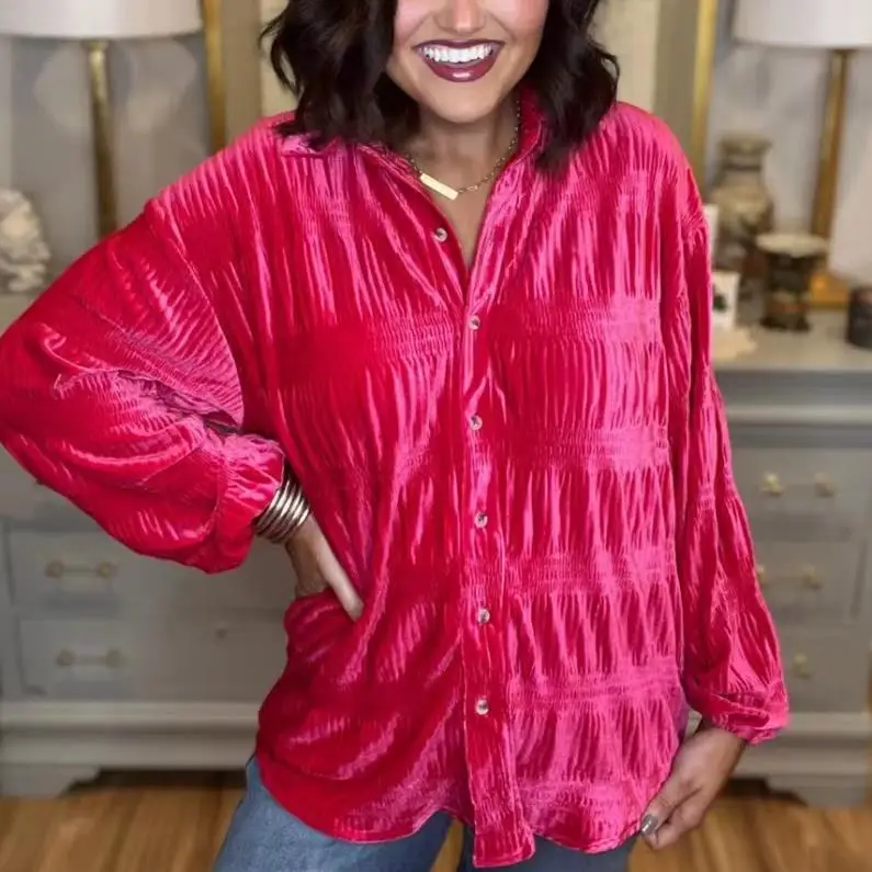 Sweat à capuche/velours irt pour femmes, velours multi-rangées, Long, Sve, couleur Sle, Fiber de Polyester, saison automne 2023