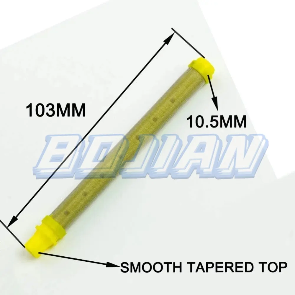 Airless Spray Gun Accessories Filter 5 Packs Yellow Airless Spray Gun Filter Wagner Spraytech 60 mesh For Various Model