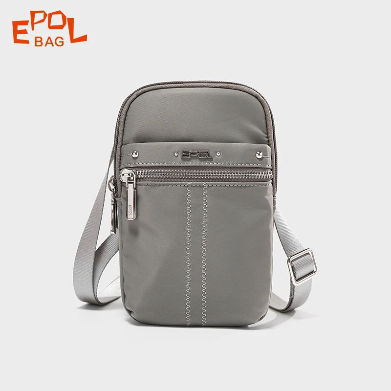

EPOL New Shoulder Bag Women Fashion Simple Oxford Cloth Waterproof Crossbody Bags Lightweight Travel Mobile Phone Bags 6102-06