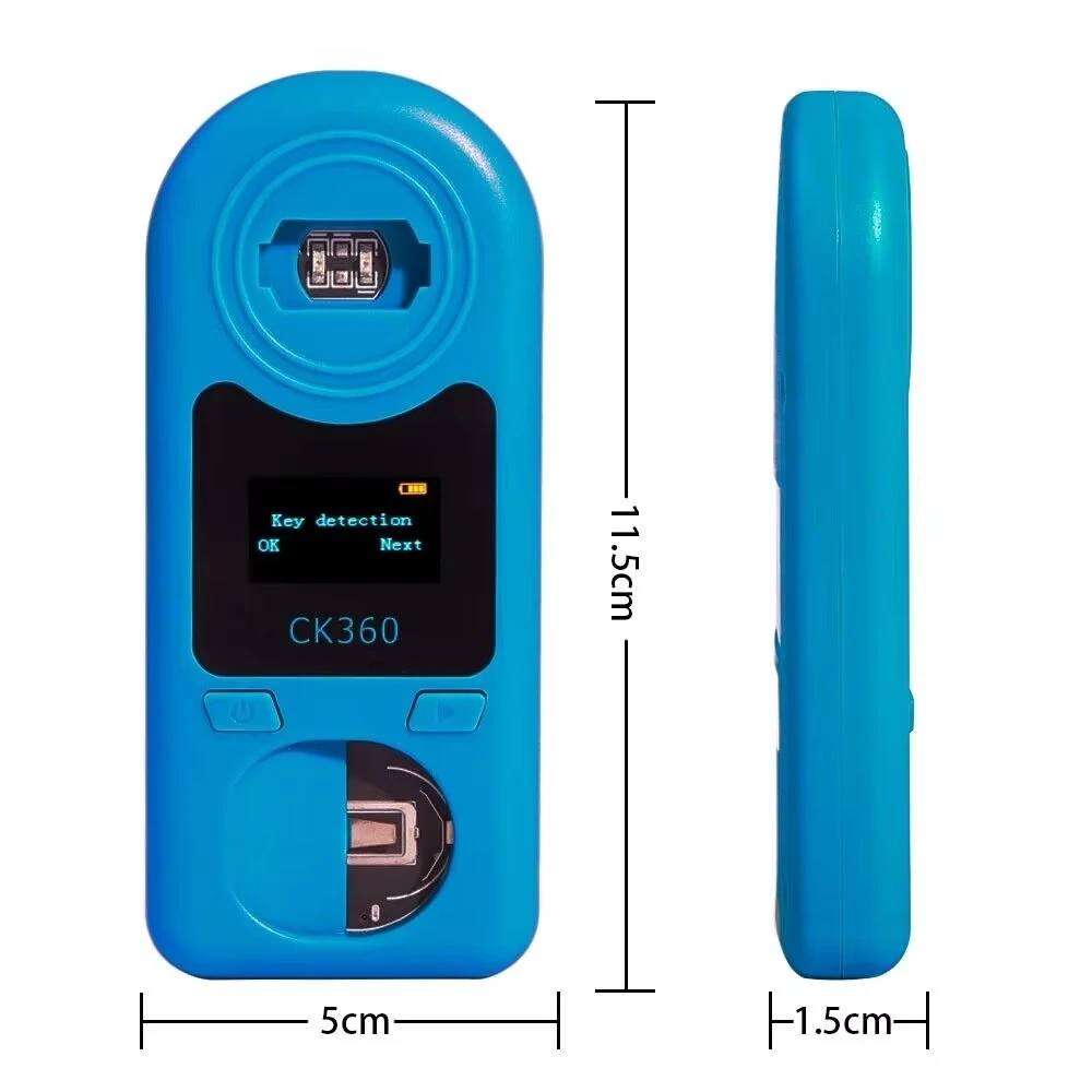 2025 New CK360 Remote Key Tester for Mercedes infrared key for Frequency 315MHZ, 433MHZ, 868MHZ Cover ASK and FSK models