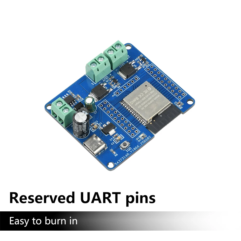 DC 5-60V ESP32 2/4-Way MOS Switch Module Single-Way Relay Module ESP32-32E Module WIFI Bluetooth Development Board UART Burning