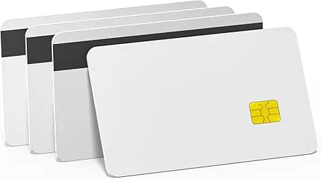 

10pcs SLE4442 Hi-Co Magnetic Stripe PVC Blank Cards for Hotel Key Card/Access Control System