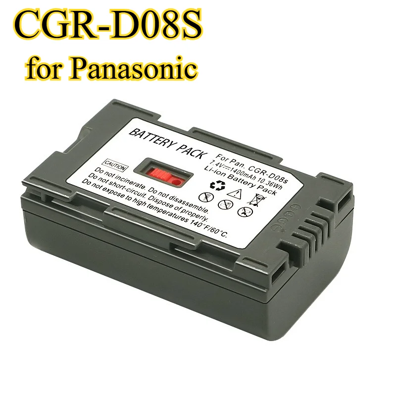 1400Mah CGR-D08S Ba…