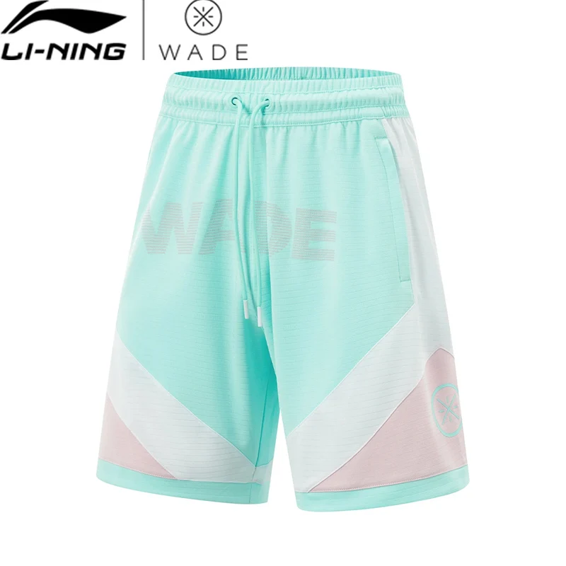 

Li-Ning Men Wade Competition Shorts AT DRY ULTRA Polyester Regular Fit Breathable LiNing Professional Basketball Bottoms AAPV019