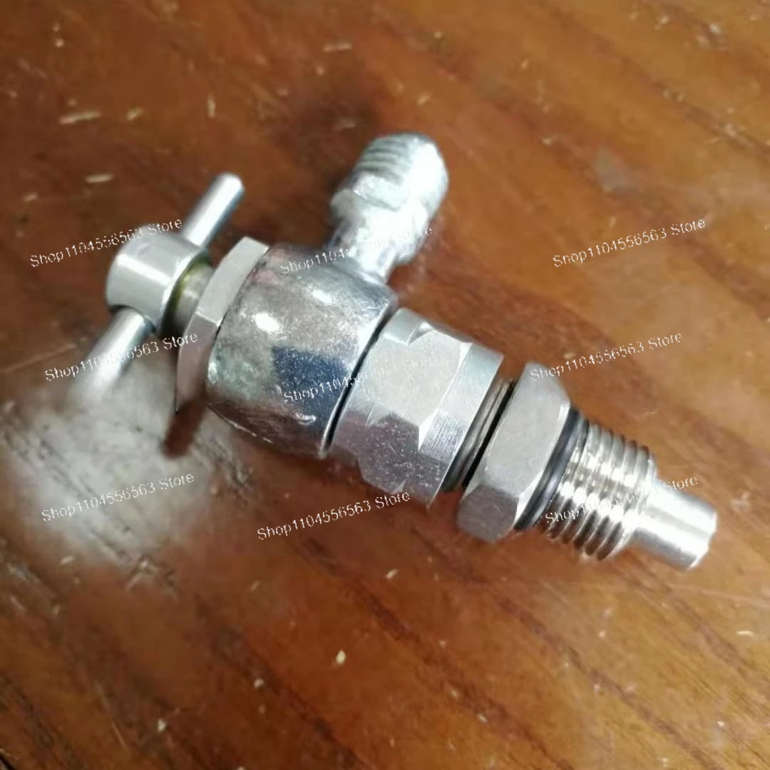 Hydraulic Nitrogen Charging Tool Kit RX-1/8NPT & RX-7/16-20UNF for Accumulator Valve 40MPa 15/20mm