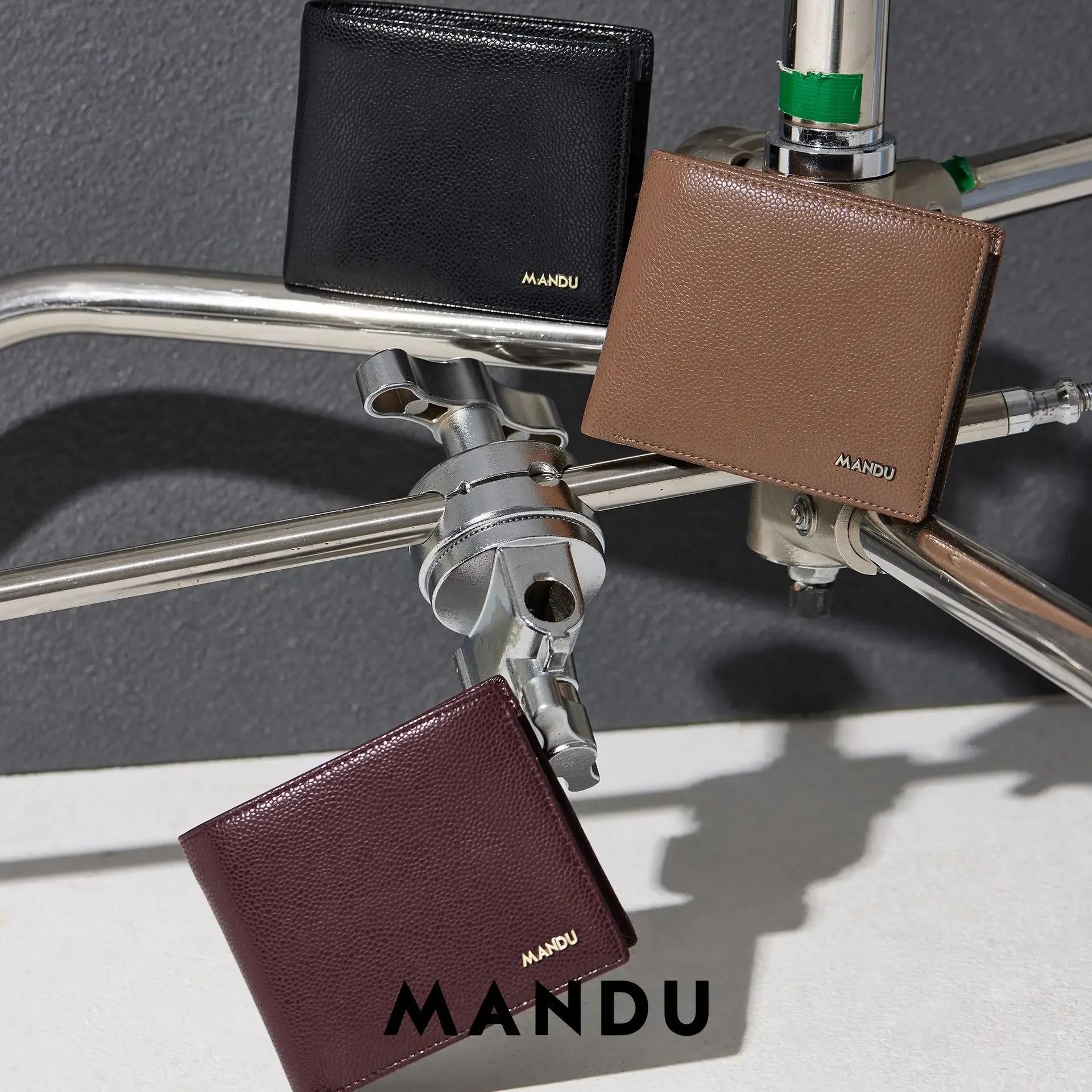 Mandu High-End FeelRFID Cross-Border Leather Wallet For Men With Large Capacity Multi-Card Slots And Leather Clip