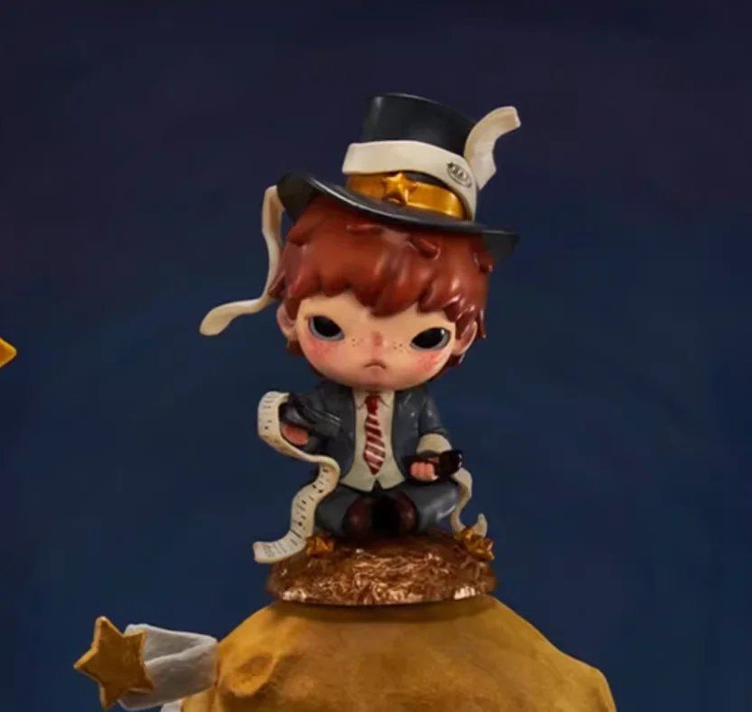 Genuino Hirono × Le Petit Prince Series Blind Box Action Figure Kawaii Il Piccolo Principe Modello da collezione Scatola a sorpresa Regalo per bambini