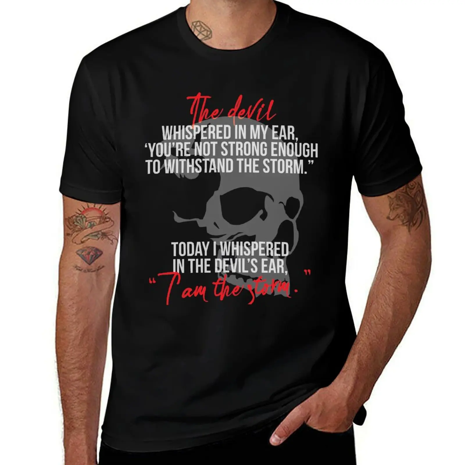 I am The Storm T-Shirt Lightweight Running T-Shirt