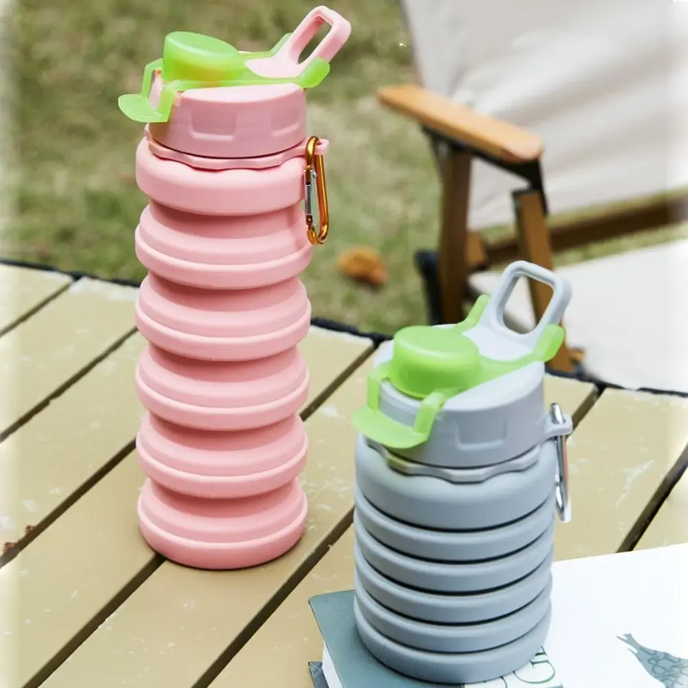 

Large-capacity Collapsible Sport Bottle Retractable Leak Proof Sports Water Bottle Creative Reuseable Foldable Drinking Cup