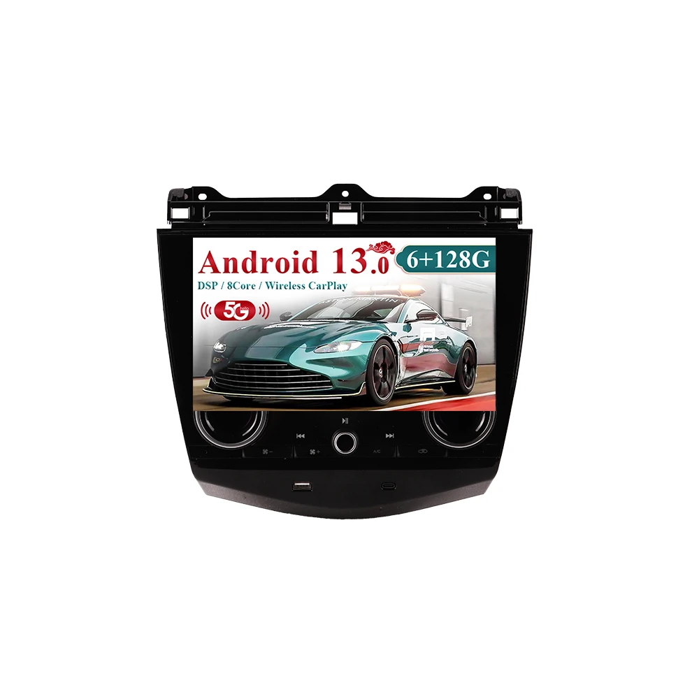 

11.8 inch For Honda Accord 2004 to 2007 Car auto carplay Android 13.0 Radio Multimedia Player GPS Stereo touch screen Head Unit