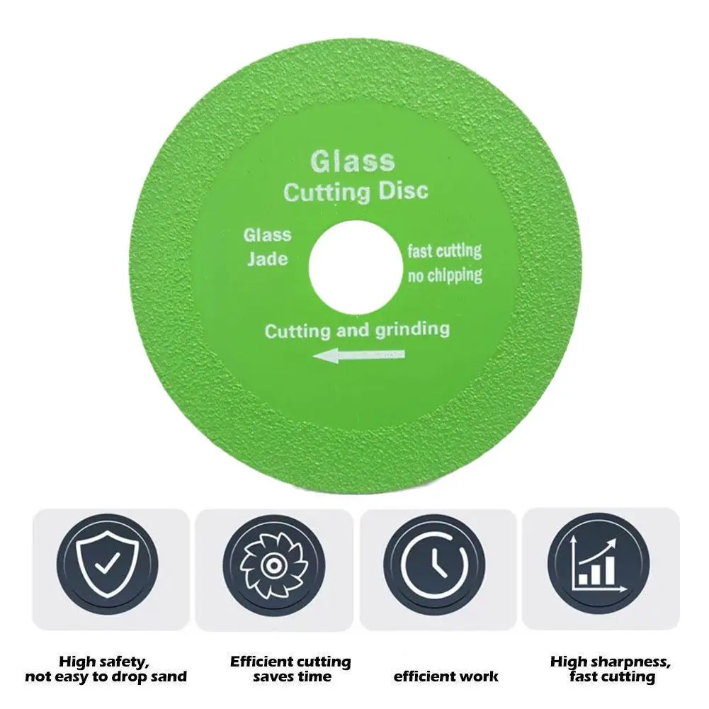 

Glass Cutting Disc 125mm Jade Crystal Wine Bottles Disk Grinding 100*20mm Chamfering Cutting Cutting Glass Q6k6