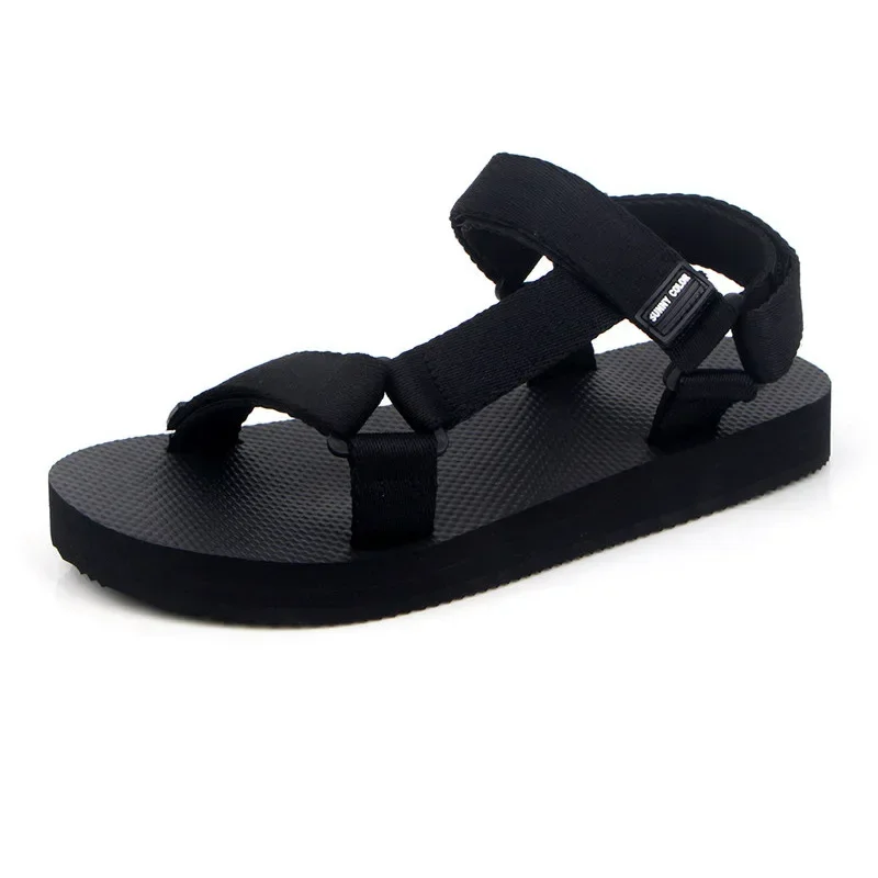 Chaussures d\'été décontractées pour hommes, sandales simples, baskets confortables, extérieur, plage, vacances, nouveau, 2023