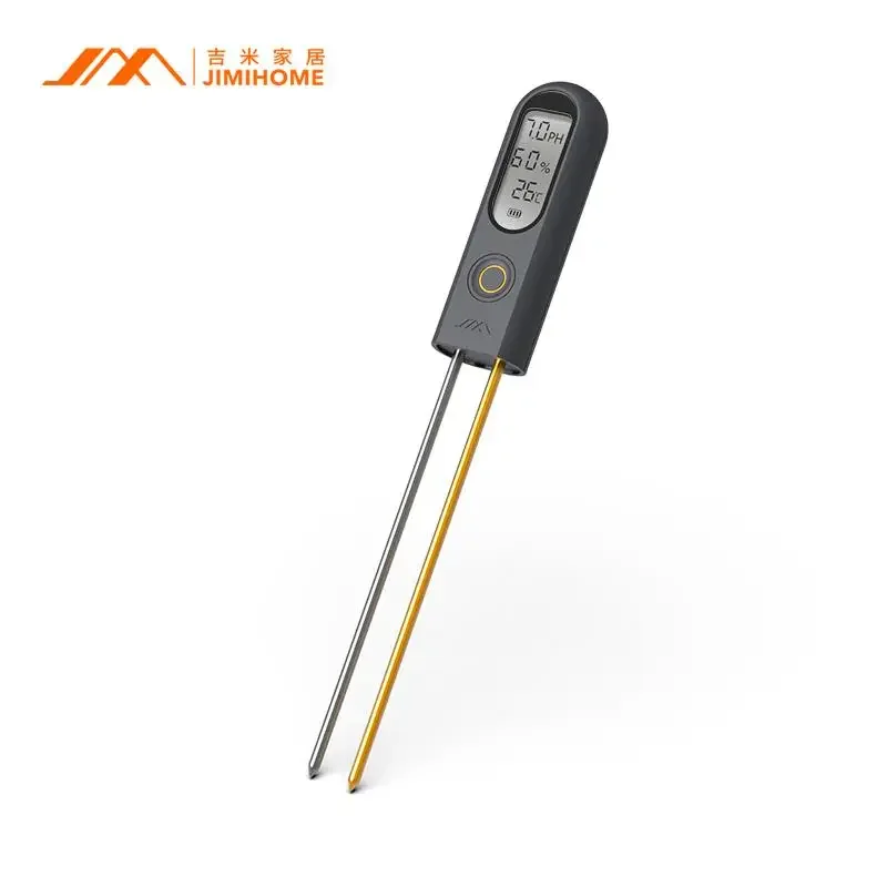JIMIHOME 3 in 1 Soil Analyzer Electronic Digital Detection PH/humidity/temperature Soil Tester with Display for Gardening