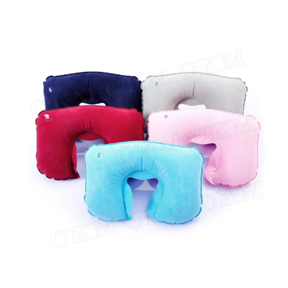 Auto Car U-Shaped Inflatable Headrest Car Interior inflatable neck pillow For Universal Car Accessories