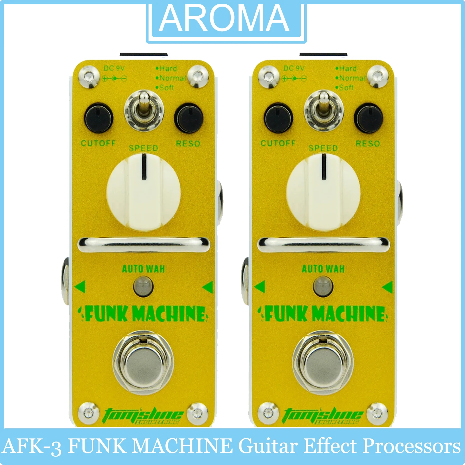 

Aroma AFK-3 FUNK MACHINE электрогитара Auto Wah педаль эффектов True Bypass гитарные эффекты процесоры аксессуары