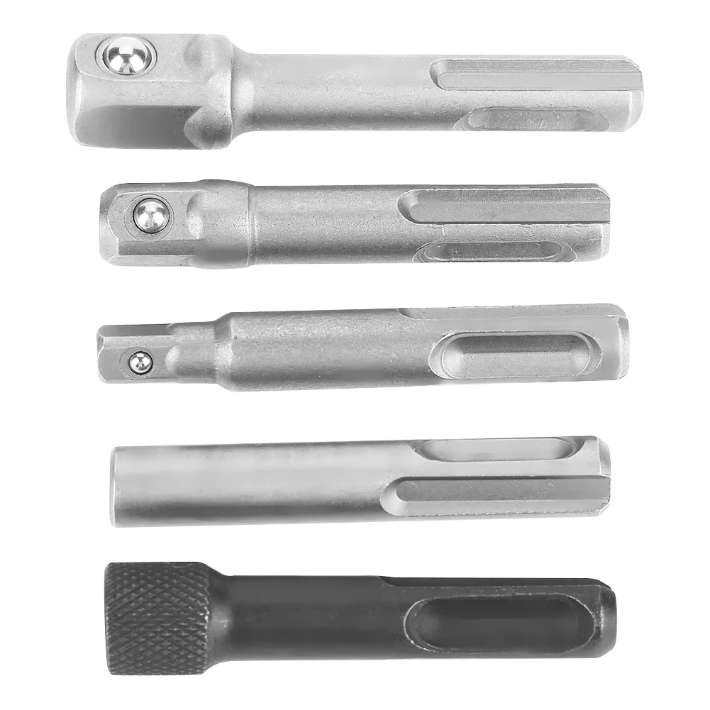 Electric Tool Accessories SDS Plus Steel Socket Adapter SDS Socket Hexagonal Extension Electric Tool Accessories