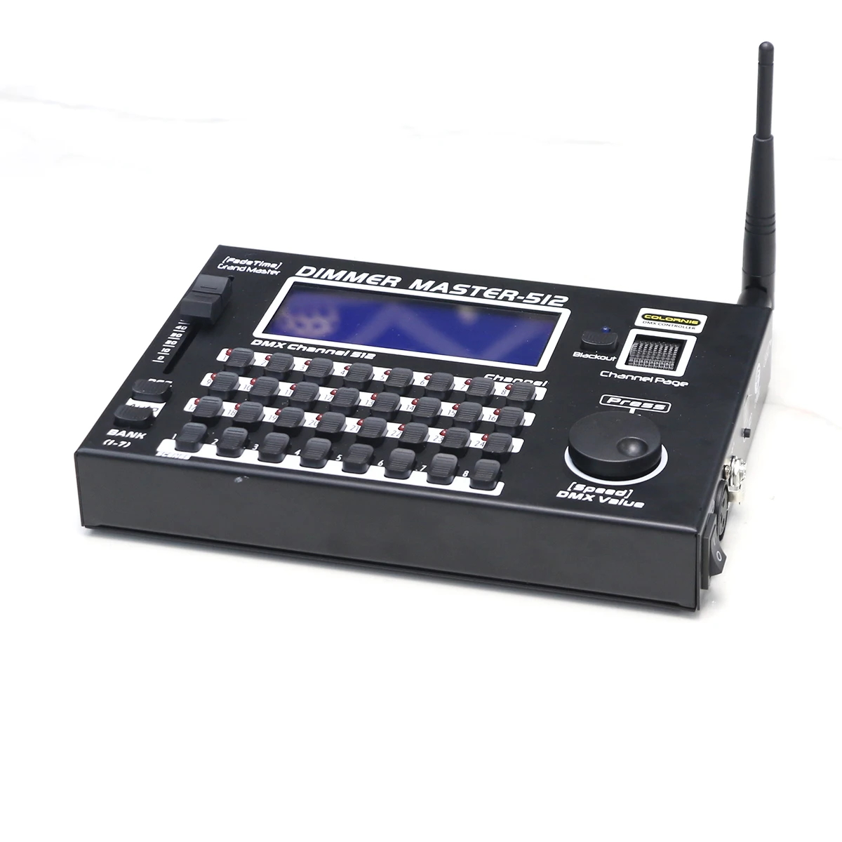New Wireless Dimmer MASTER 512CH Controller DMX Console For Stage DJ Party Light Beam Wash Lighting
