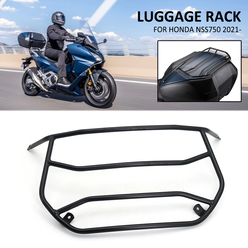 New Motorcycle Rear Top Case Carrier Trunk Luggage Rack Rail Tour Pack Shelf For Honda Forza750 NSS750 NSS 750 2021 2022