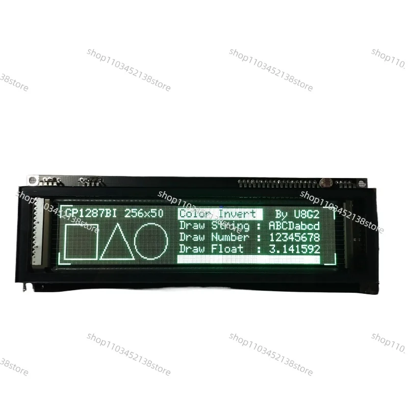 VFD Fluorescent Display 6.1 Inches VFD256X50 GP1247 Fluorescent Graphic Display Module