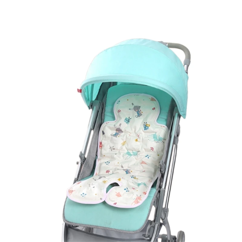 Cojín para cochecito bebé, forro para asiento cochecito bebé, almohadilla refrescante cojín para