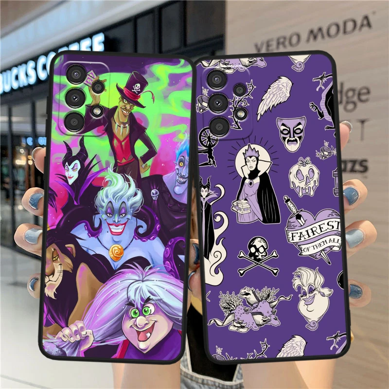 Cool Disney Evil Queen For Samsung A90 A80 A70S A60 A50S A40 A30S A20E A20S A10S Silicone Black Phone Case