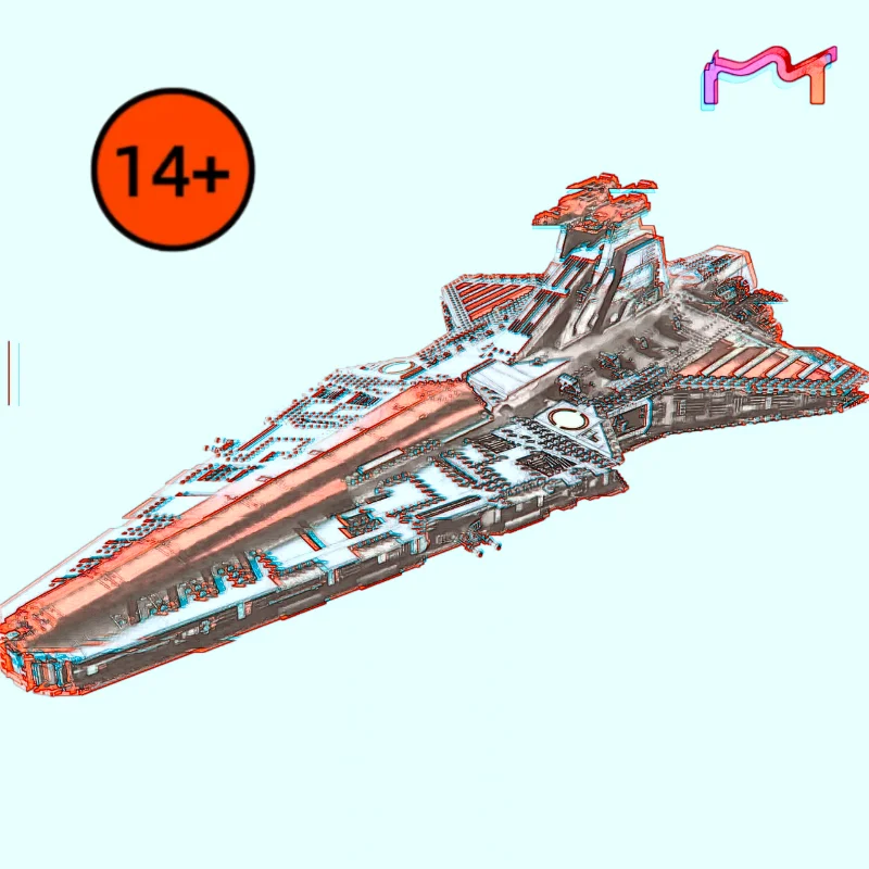 5374 pièces Venator classe république attaques Cruiser blocs de construction décoration de la maison assemblage modèle brique pour anniversaire cadeaux de noël