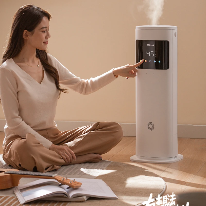 Floor Humidifier Household Light Sound Intelligent Voice Control Bedroom Pregnant Mom and Baby Large Capacity Large Spray Air