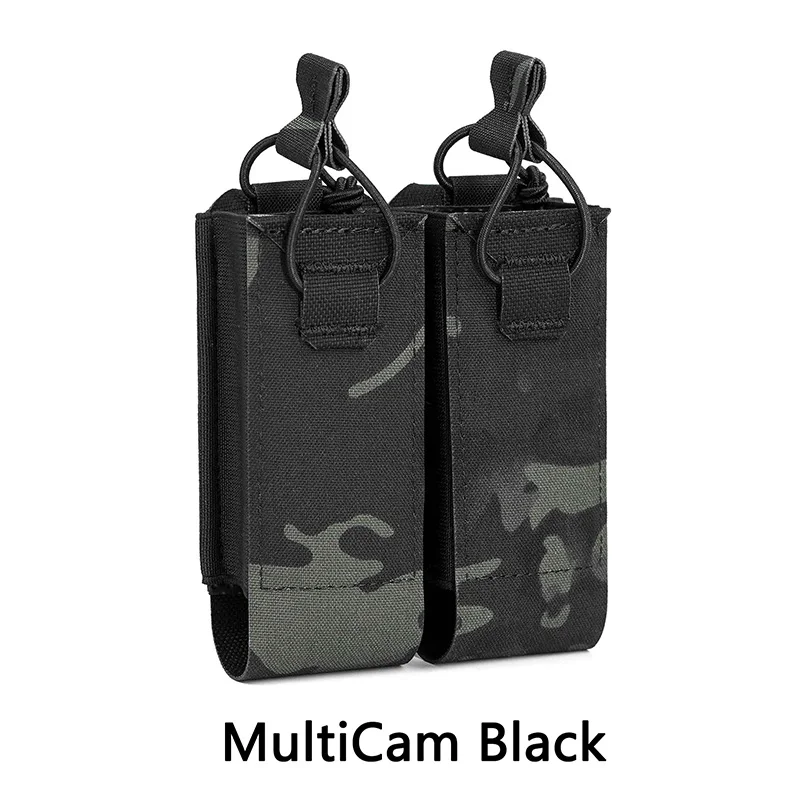 ยุทธวิธี Mag Pouch 45 Dual นิตยสารคู่ Smg Molle Airsoft Mpx P90 Ump45 อุปกรณ์สงครามเกมยุทธวิธี M