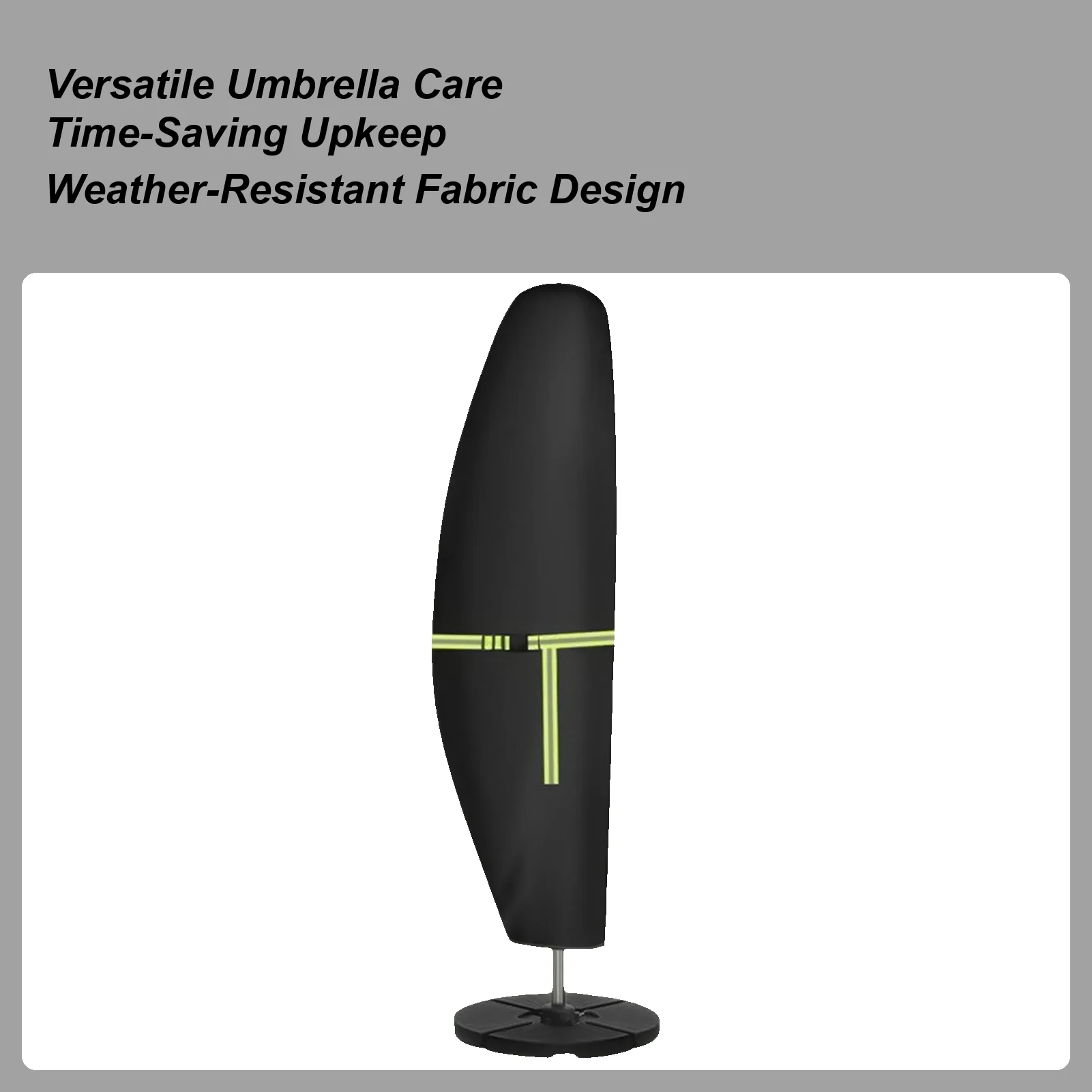 

Чехол для зонта, рыночный зонт, водонепроницаемый защитный чехол, многофункциональные устойчивые к ультрафиолетовому излучению аксессуары для патио, балкона
