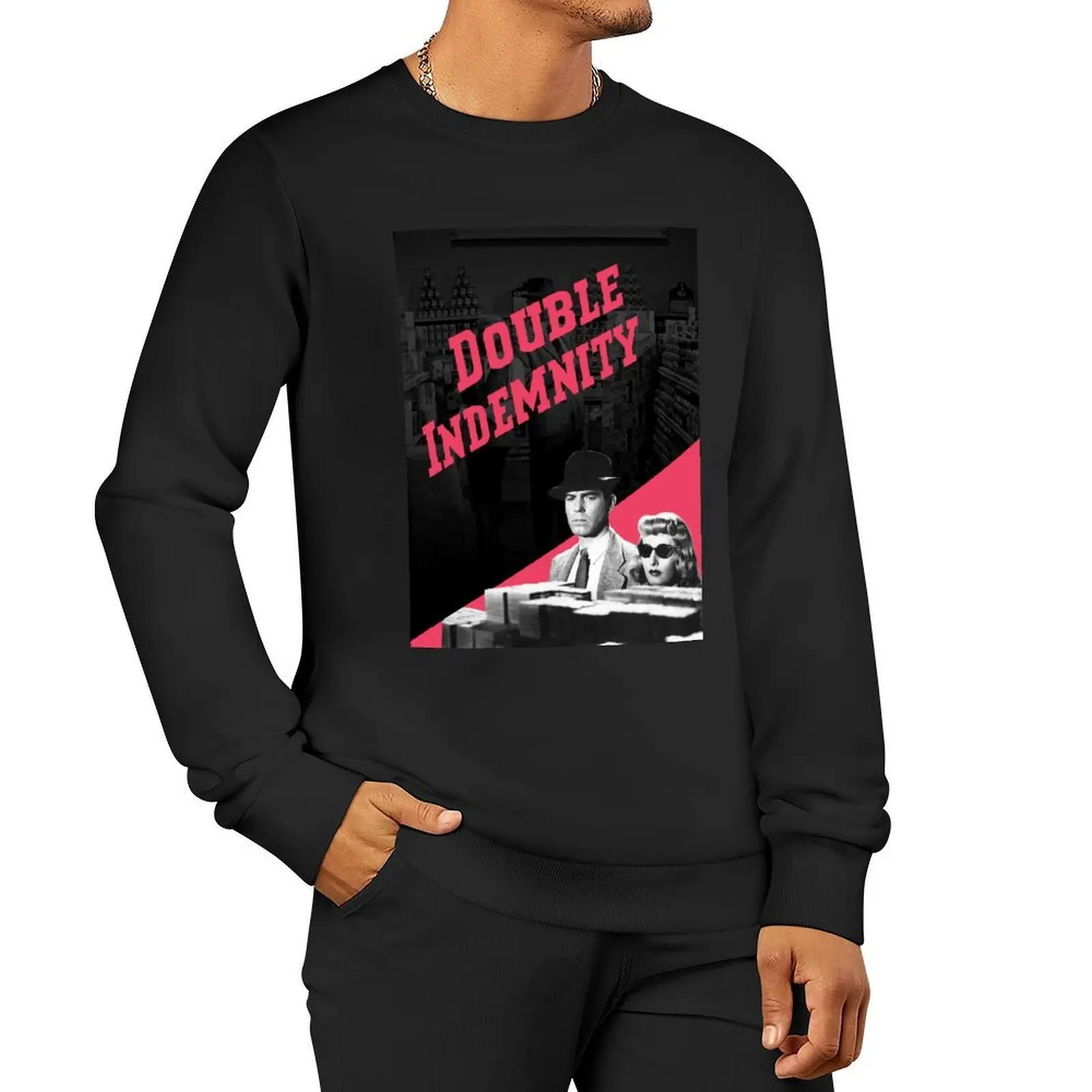 البرد المزدوج - بلوفر بيلي وايلدر ملابس جمالية للرجال ملابس رياضية للخريف بلوزات رجالية