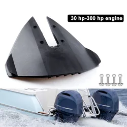 1 Set Marine Boat Hydrofoil Stabilizer For Outboards Stern Drives 30-300 HP Engine