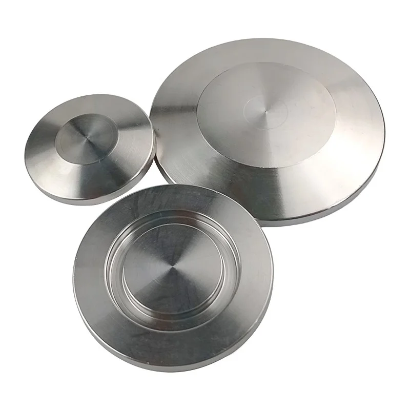 KF10 16 vacuum blind plate stainless steel quick assembly cover plate vacuum plug stuffy plate baffle KF10 16