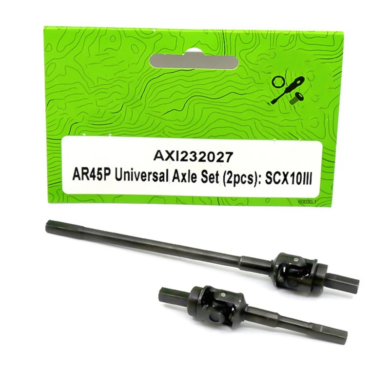 For Axial Scx10 III Simulation Model Car Universal Joint AXI03007 Reinforced CVD Before Steel Accessories Kit