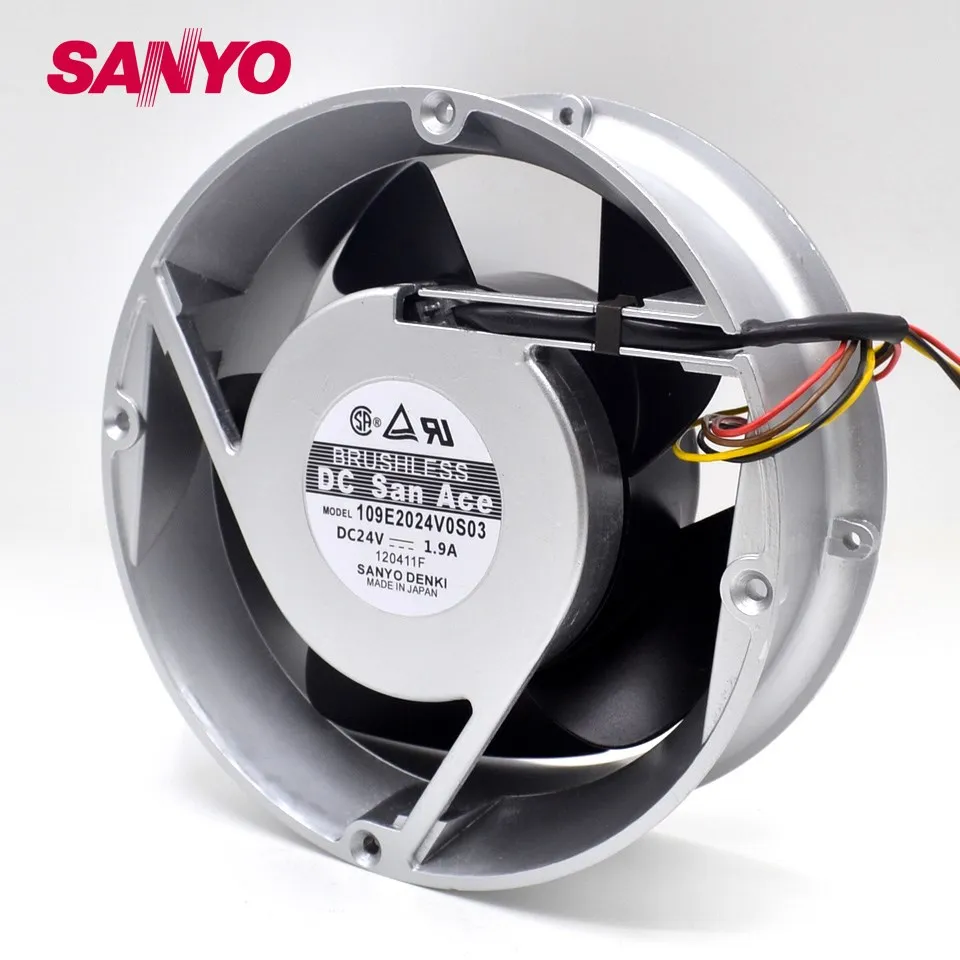 

200*200*70MM 4-wire 109E2024V0S03 20070 24V 1.9A Gale aluminum box cooling fan