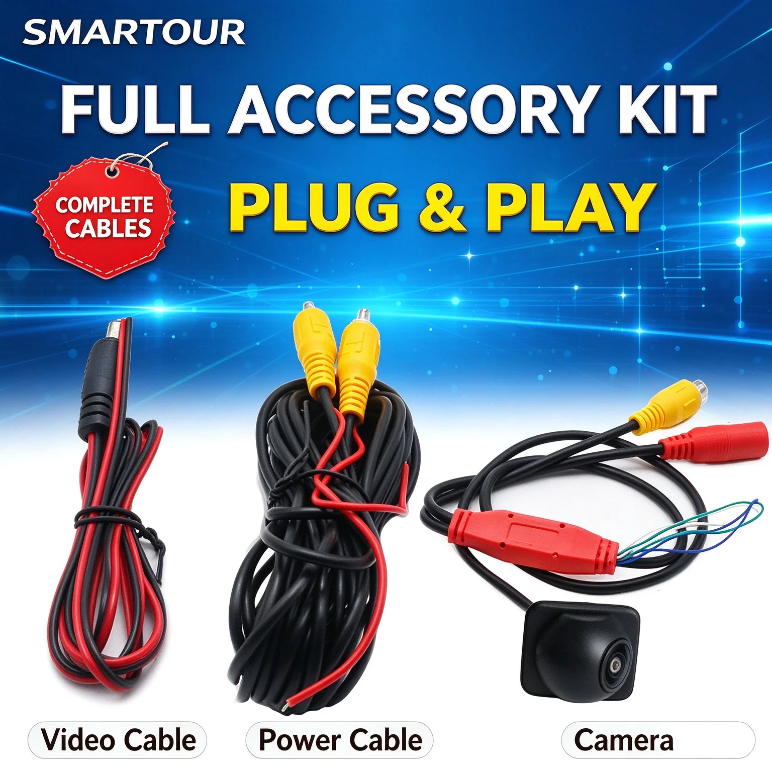 Universal Car Rear View Camera Fisheye Wide Angle Lens Waterproof Shockproof Reverse Backup Camera Parking Assist Camera