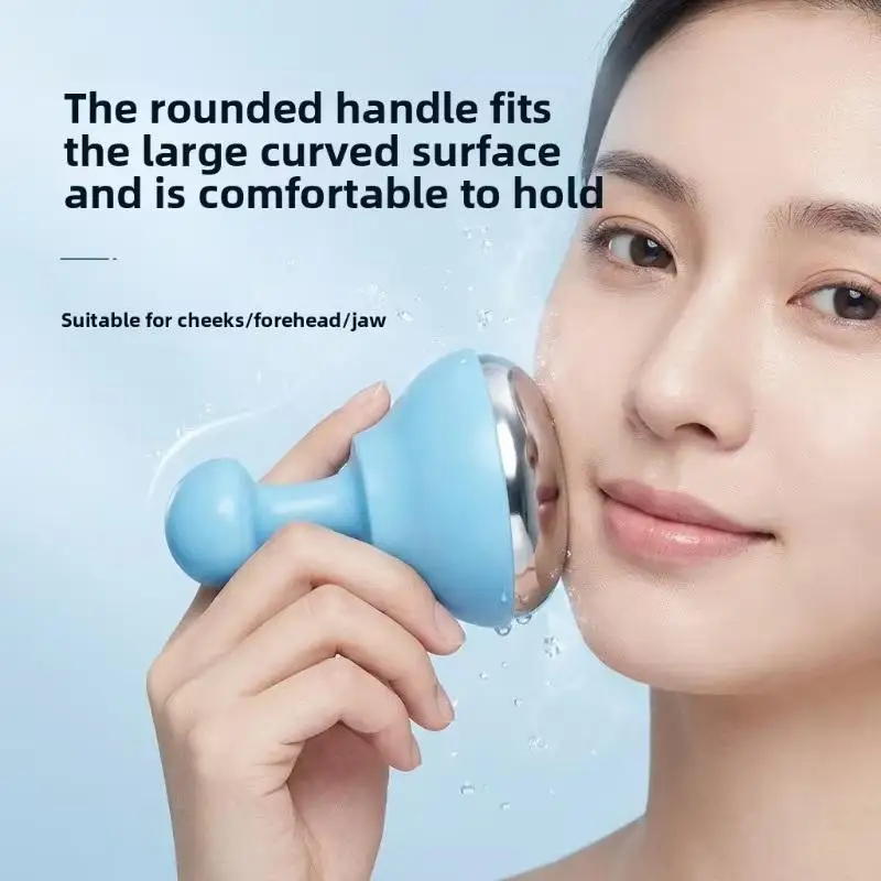 Stainless Steel Ice Hammer Face Cool Massager 304 Stainless Steel Cold Beauty Shrink Ice Massage Instrument Face Eye Skincare