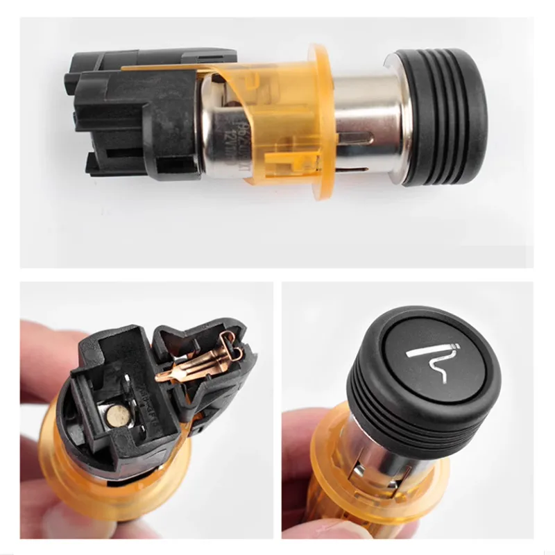 citroen cigarette lighter Adapted To Citroen Sega/Elysee/C4/C5/C6/Picasso/Xsara/Triumph Cigarette  Lighter Assembly with Lights Accesorios Para Auto