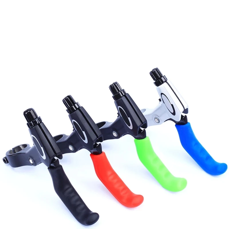 2pcs RISK RA140 Universal Mountain BMX Fixed Gear Bike Bicyclea Brake Lever Anti-skid Silicone Protector Sleeve Protection Cover