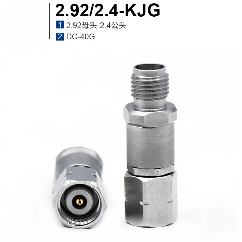 Millimeter Wave Adapter 2.92/2.4-KJG Female To Male DC-40G