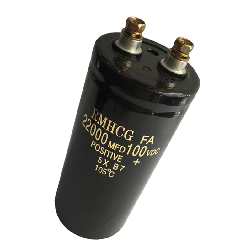 Imagem -03 - Original Hitachi Parafuso Capacitor Eletrolítico 100v 22000uf 65x105 Inversor Novo 100v 22000uf