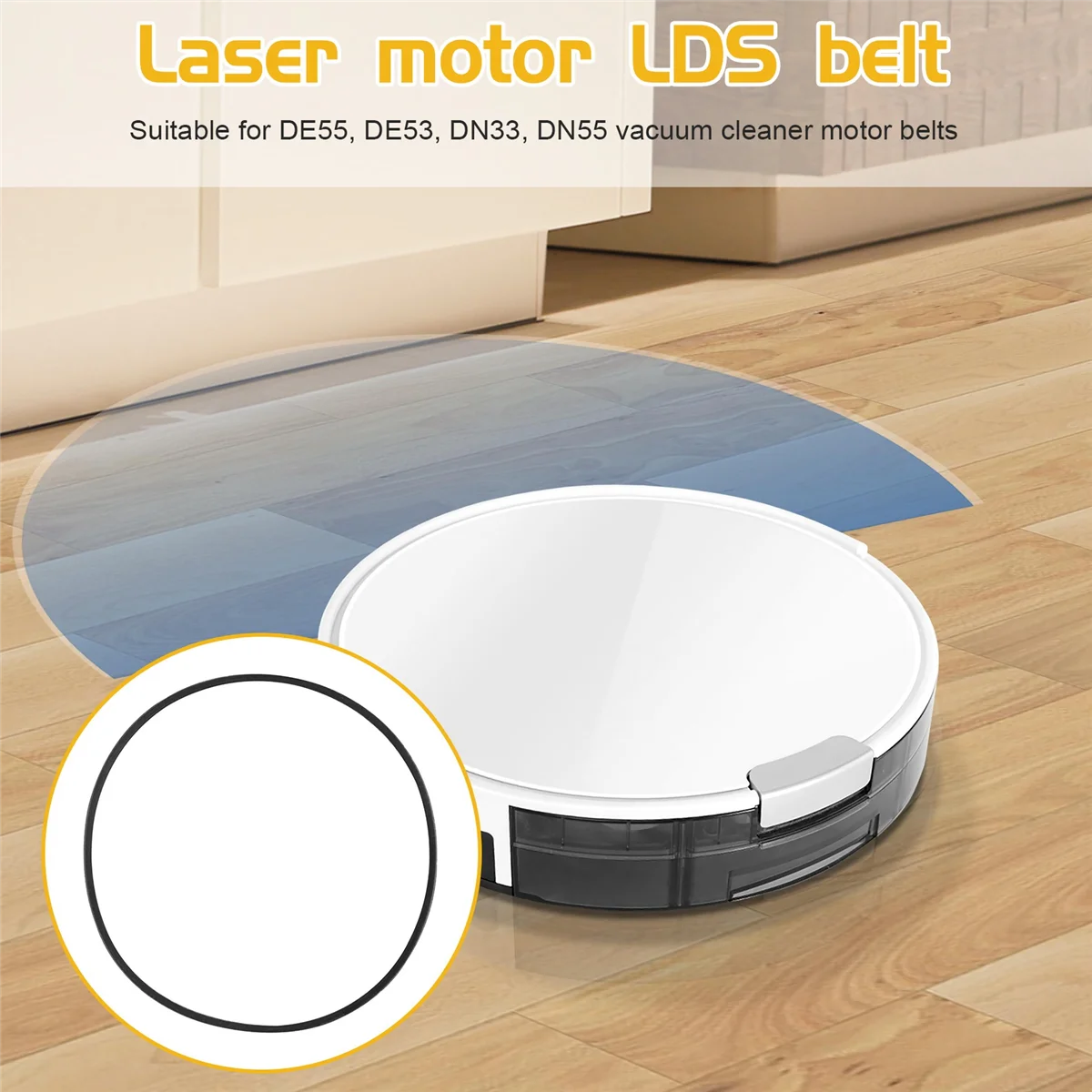 Suitable for Ecovacs Deebot De55 / 53Dn55 / 520 / T5 Sweeping Robot Accessories Motor LDS Belt